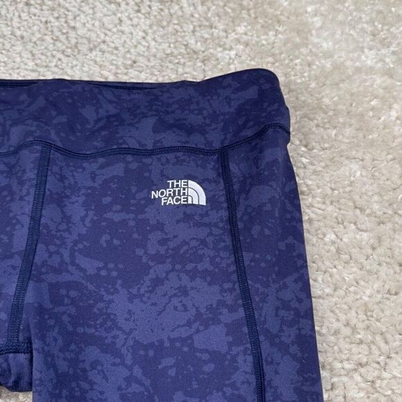 The North Face Pulse Capri Legging Blue Print - Picture 4 of 7